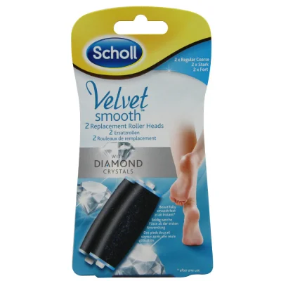 Dr. Scholl Velvet refill electric lime for feet 2 u. Diamond.