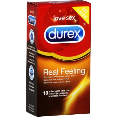 DUREX Real Feeling Condoms 10-pack