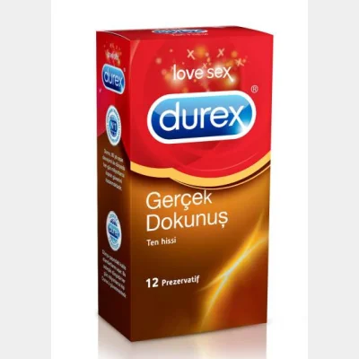 Durex Condom Closer Feelings Real Touch   12 pc