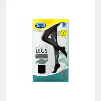 SCHOLL LIGHT LEGS 60 DEN BLACK-SMALL