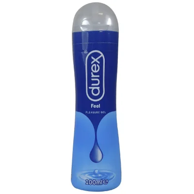 Durex gel 100 ml. Pleasure feel minibox.