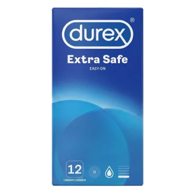 DUREX CONDOMS EXTRA SAFE 12pcs