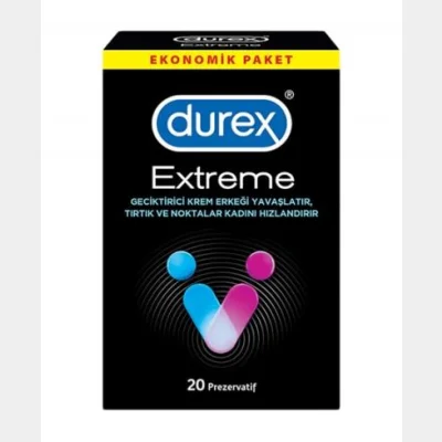 Durex Condom Longer Performance Extreme  20 pc