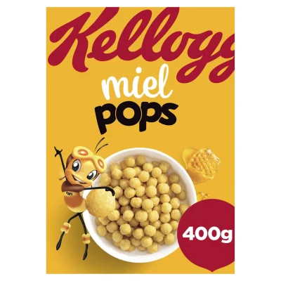 KELLOGG'S Miel Pops Cereals 400 g