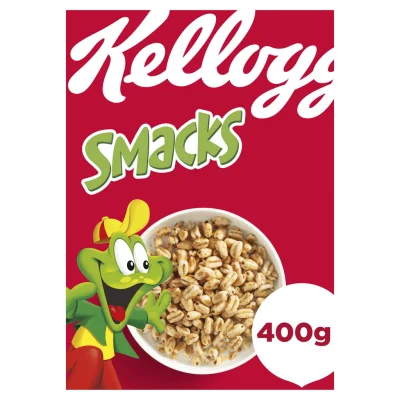 KELLOGG'S Smacks Puffed Wheat Cereal 400 g