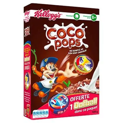KELLOGG'S Coco Pops Chocolate Puffed Rice 400 g