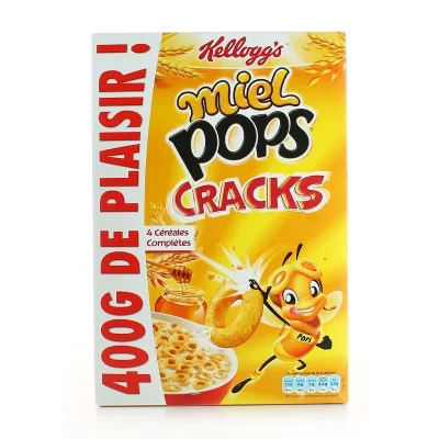 KELLOGG'S Miel Pops Cracks 400 g