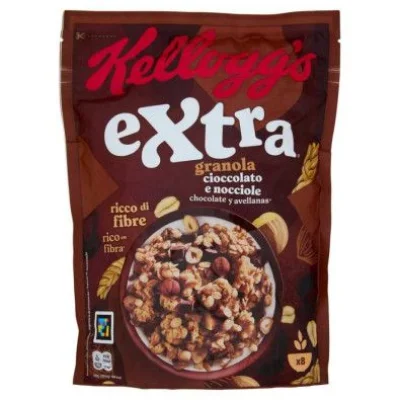 Kellogg’s Extra Cioccolato e Nocciole Gr.375
