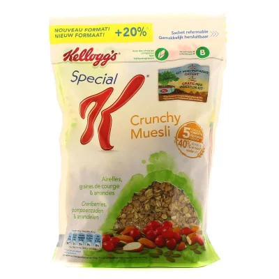 KELLOGG'S Special K Crunchy Muesli Cranberry 450 g