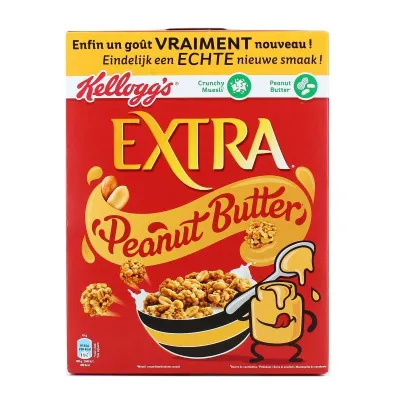 KELLOGG'S Extra Peanut Butter 525 g