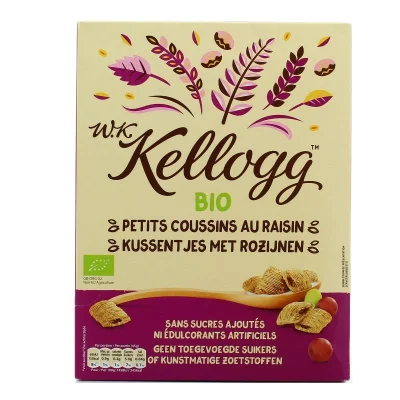 KELLOGG'S Organic Raisin Pillows 420 g