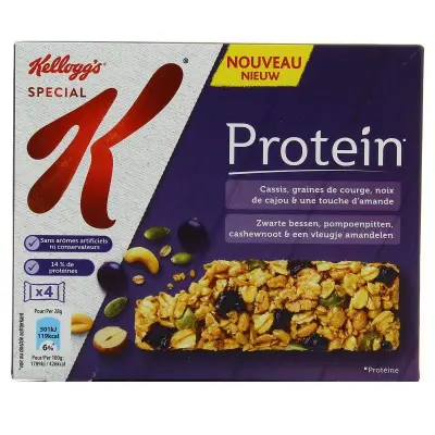 KELLOGG'S Special K Protein Blackcurrant & Seeds 4x28g