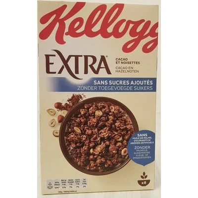 KELLOGG'S Extra No Added Sugar Cocoa & Hazelnut 400 g