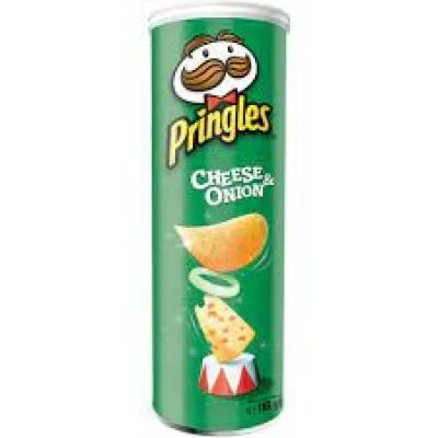 Pringles Potato Chips Cheese&Onion 165 gr