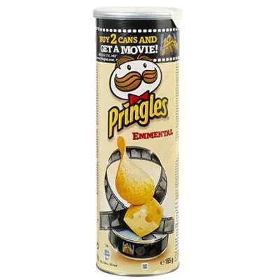 PRINGLES Emmental Savoury Snack 165 g