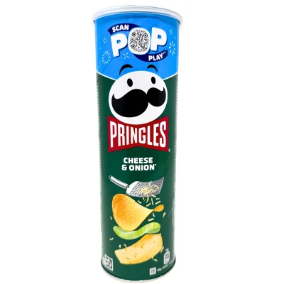 Pringles Cheese & Onion Chips 165g