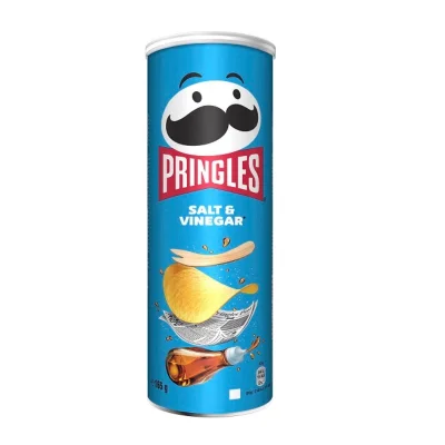 Pringles Salt & Vinegar Chips 165g