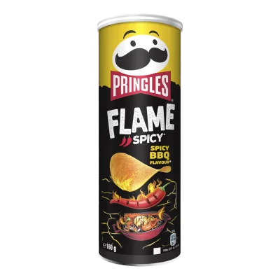 Pringles Spicy BBQ Chips 160g