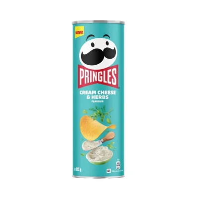 Pringles Cream Cheese & Herbs Tube 165g
