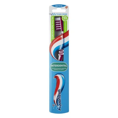 AQUAFRESH TOOTHBRUSH FLEX INTERDENTAL MEDIUM
