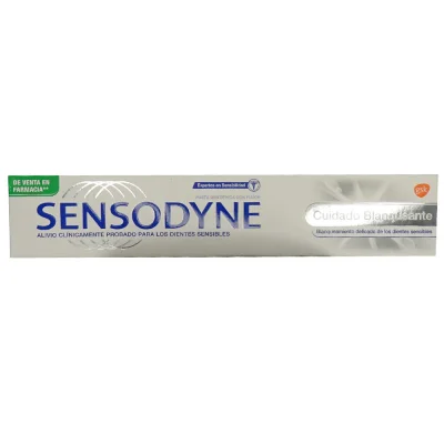 Sensodyne toothpaste 75 ml. Whitening.