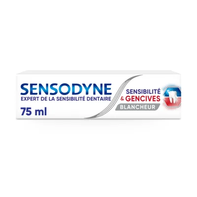 SENSODYNE Sensibilité et Gencives Blancheur Toothpaste 75 ml