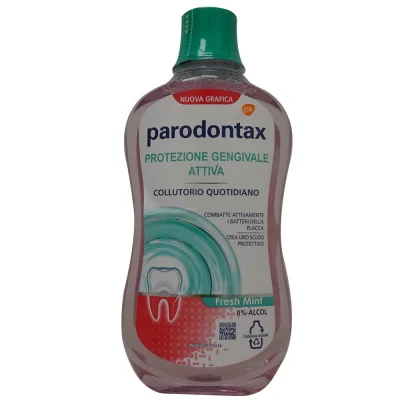 Parodontax mouthwash 500 ml. Fresh mint.