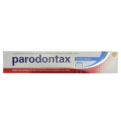 Parodontax toothpaste 75 ml. Extra fresh.