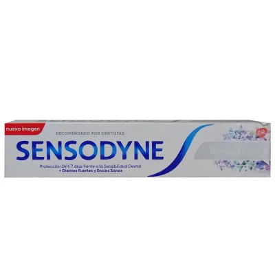 Sensodyne toothpaste 75 ml. Whitening.