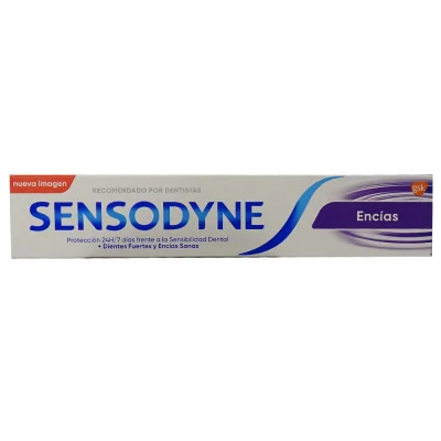 Sensodyne toothpaste 75 ml. Gums.