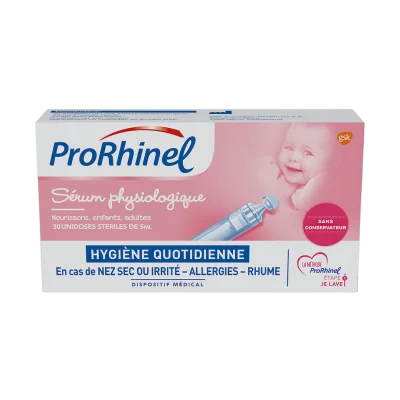 PRORHINEL Physiological Saline Solution 30 single-dose units of 5 ml