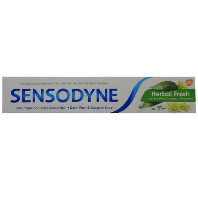 Sensodyne toothpaste 75 ml. Herbal fresh.