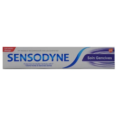 Sensodyne toothpaste 75 ml. Gums.