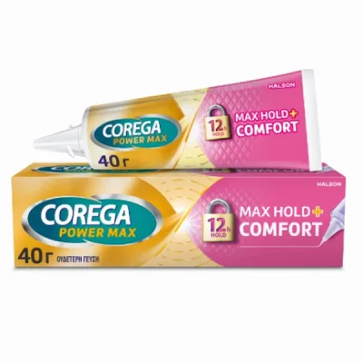 COREGA DENTURE ADHESIVE CREAM 70gr HOLD & COMFORT