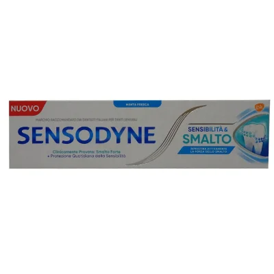 Sensodyne toothpaste 75 ml. Enamel and sensitivity mint.