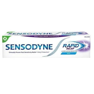 SENSODYNE RAPID RELIEF 75ml MINT TOOTHPASTE