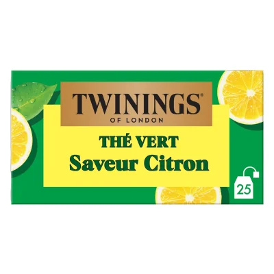 TWININGS Green Tea Intense Lemon 25 bags 50 g