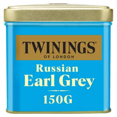 TWININGS Black Tea Russian Earl Grey Loose Leaf 150 g