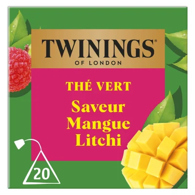 TWININGS Green Tea Mango Lychee 20 bags 30 g