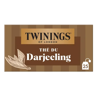 TWININGS Darjeeling Tea Mild and Fruity 25 bags 50 g