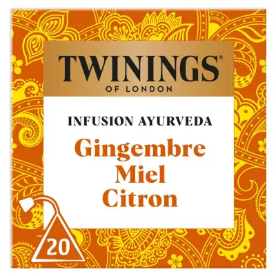 TWININGS Ayurveda Infusion Ginger Honey Lemon 20 bags