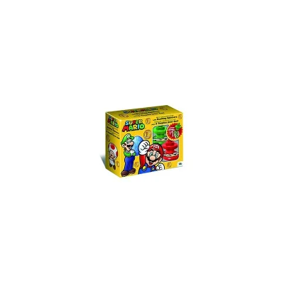 SUPER MARIO Bros Milk Chocolate Easter Egg Gift Set 2X Duelling Spinners Toy 55 g
