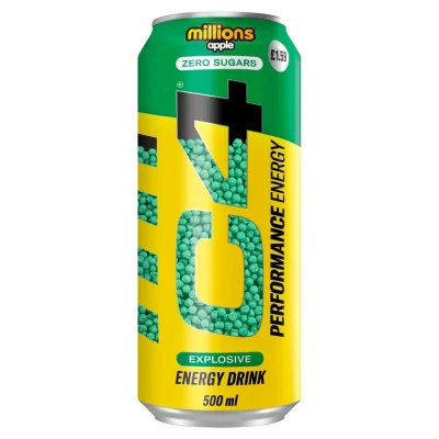 C4 Millions Apple Energy Drink 0.5L