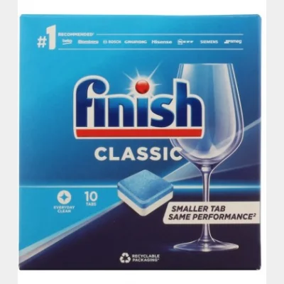 FINISH ΤΑΜΠΛΕΤΕΣ ΠΛΥΝΤΗΡΙΟΥ ΠΙΑΤΩΝ 10T CLASSIC REGULAR