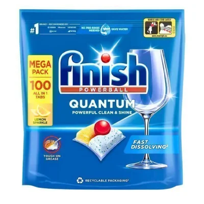 FINISH 100 tabs QUANTUM LEMON