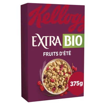 KELLOGG'S Extra Summer Fruits Organic Cereals 375 g