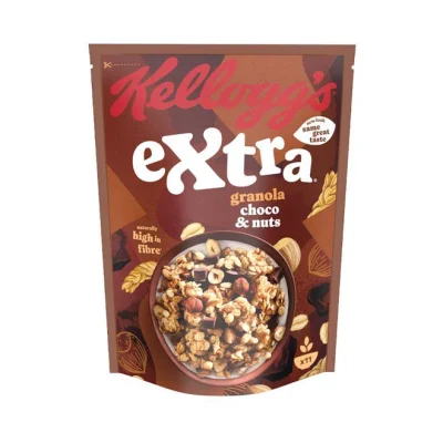 granola KELLOGGS extra Choco & Nuts 450g