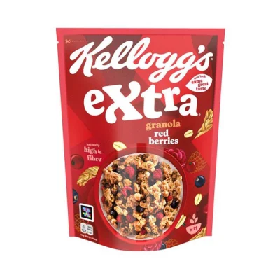 granola KELLOGGS extra Red Berries 400g