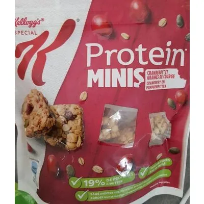 KELLOGG'S Cereal Clusters Protein Cranberry and Pumpkin Seeds 120 g