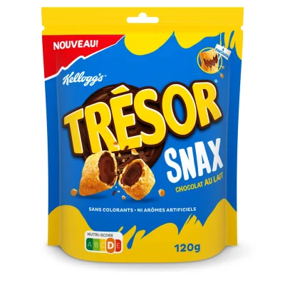 KELLOGG'S Trésor Snax Milk Chocolate Cereals 120 g